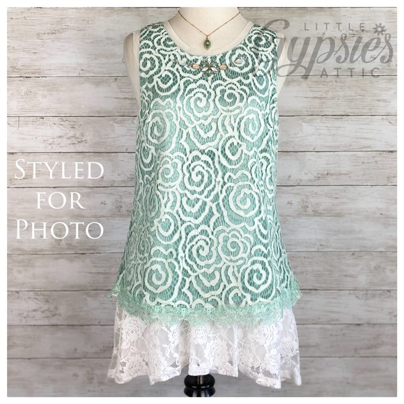 Ryu Sweet Mint and Jeweled Top - Picture 12 of 12